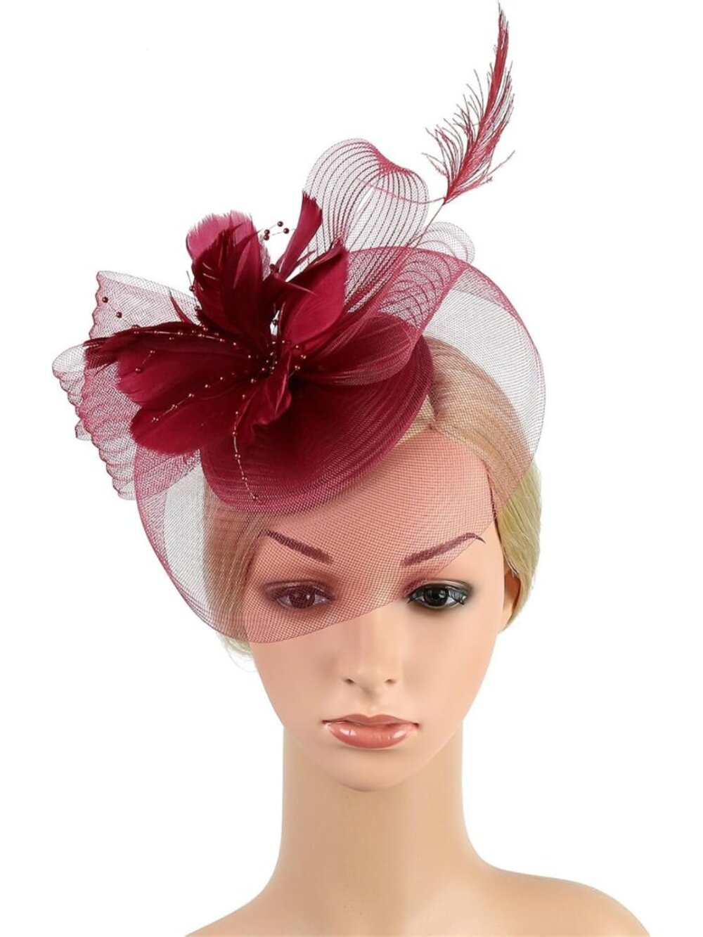 Vintage Flapper Headband - 1920s Great Gatsby Hair Accessory & Fascinator